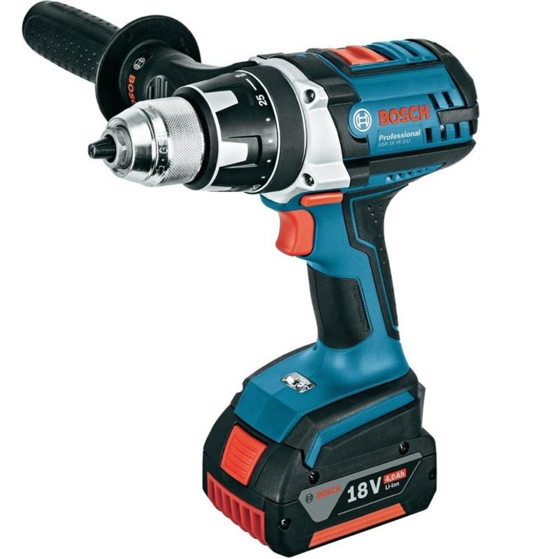 Аккумуляторная дрель-шуруповерт Bosch GSR 18 VE-2-LI Professional 0.601.9D9.100 в Туле