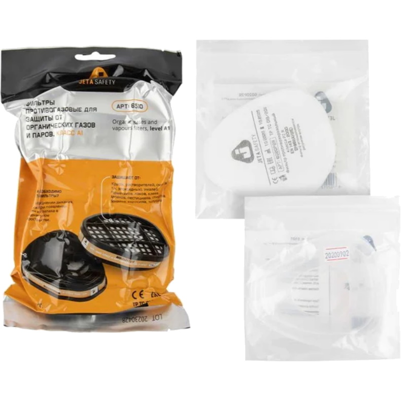 Фильтр Jeta Safety A1 6510 6510K, в комплекте (предфильтры + держатели)