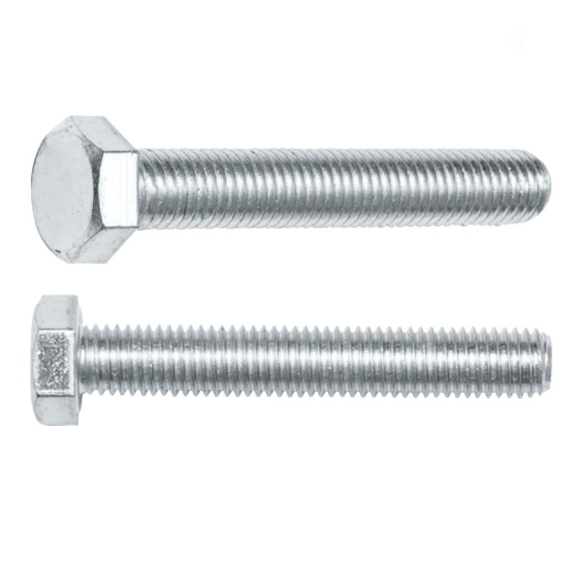 Болт Starfix SM-13465-20, М6х12 мм, шестигранный, цинк, класс прочности 5.8, DIN 933, 20 кг