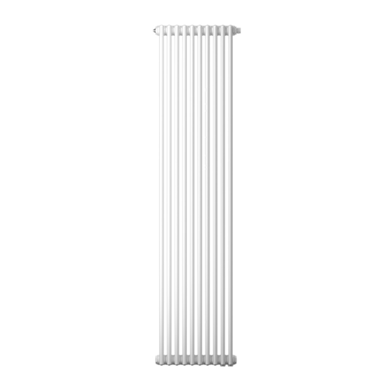 Радиатор трубчатый Zehnder Charleston 2180 НС-1223170 (8 секций, 1/2", нижнее подключение, кронштейн в комплекте, белый) в Костроме
