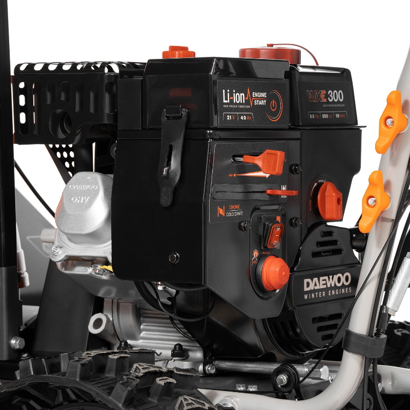 Снегоуборщик бензиновый Daewoo DAST 427, 9,0 л.с, 260 см3  - дв. WXE 300 с запуском от аккумулятора, ширина 68 см, 6 вперед/2 назад во Владимире