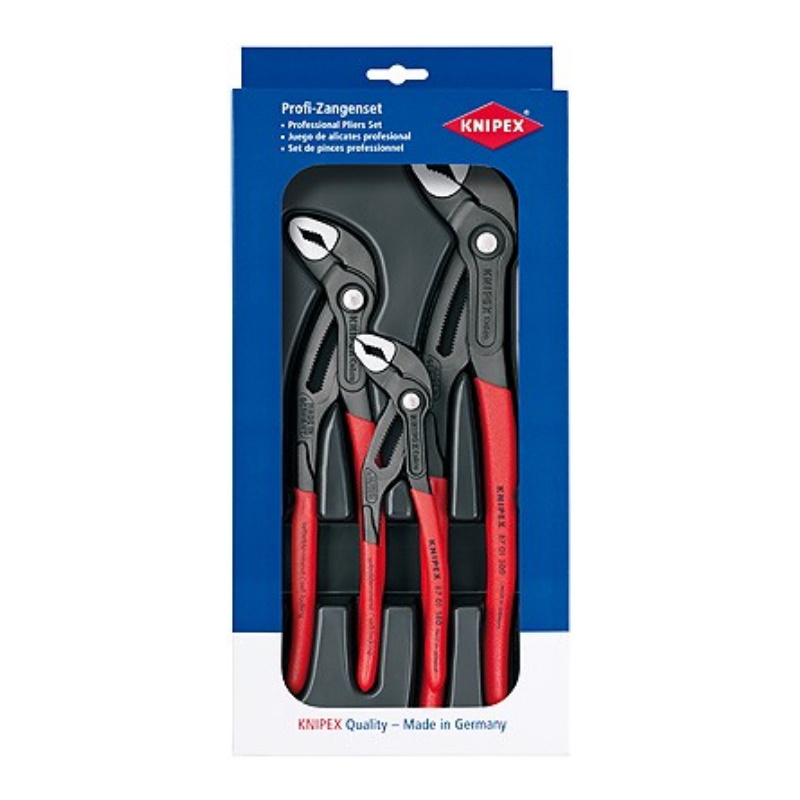 Набор в ложементе Knipex Cobra KN-8701180/250/300 KN-002009V02, 3 пр. в Костроме