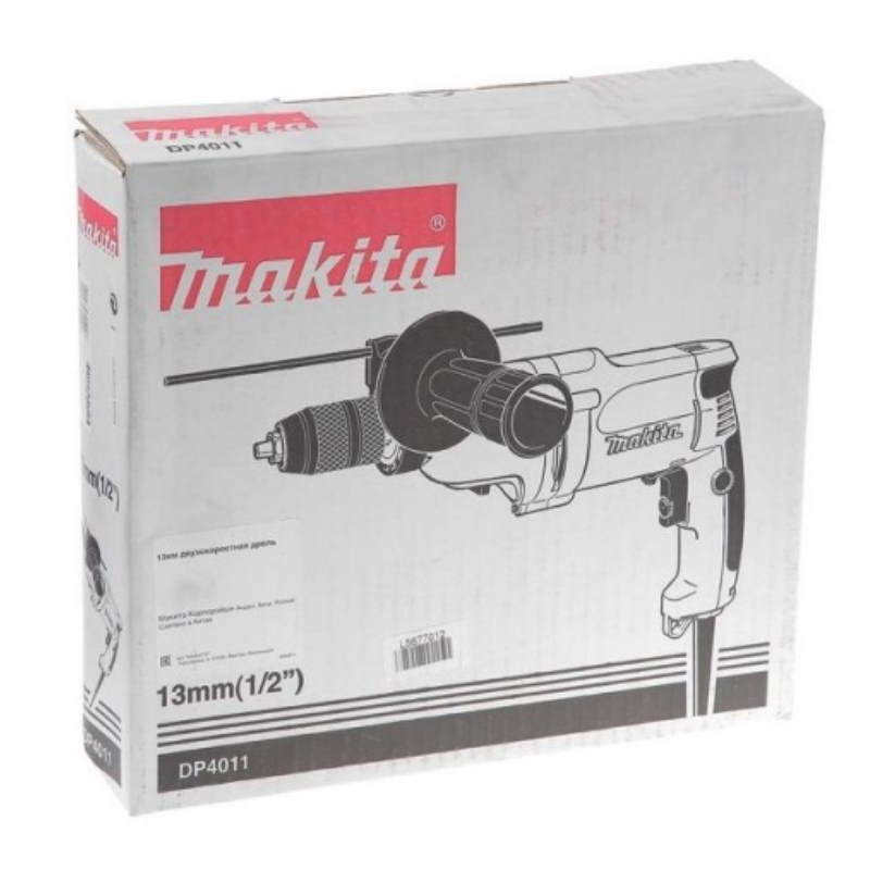 Дрель Makita DP 4011 (сетевая, 720 Вт, вес 2.2 кг)