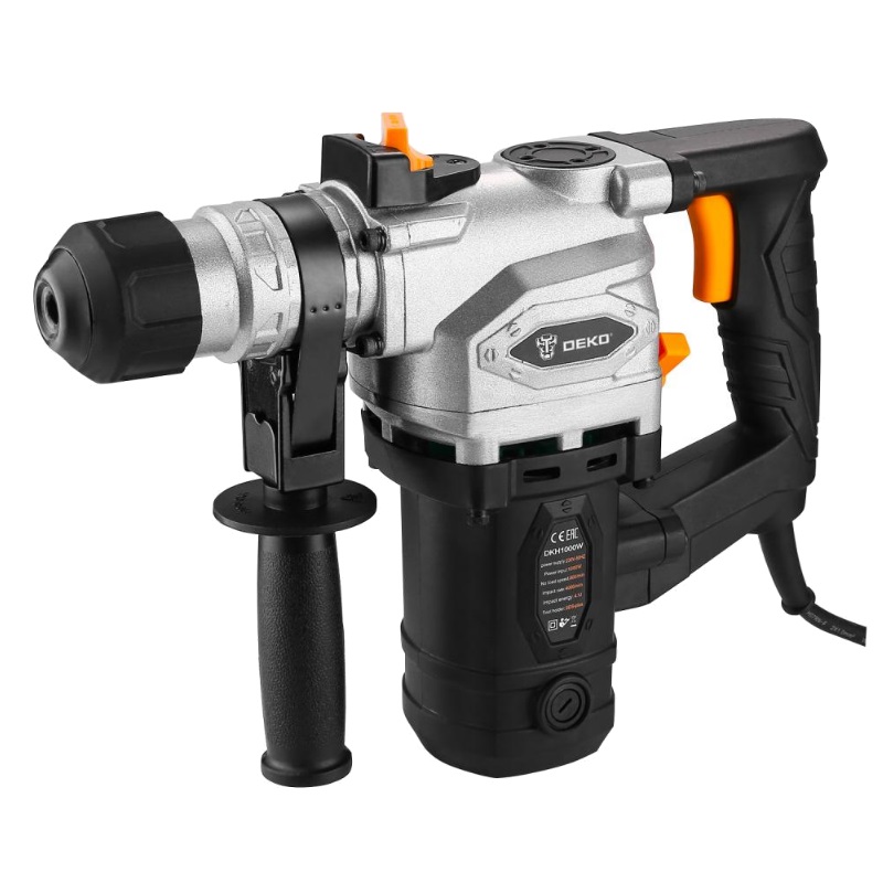 Перфоратор Deko DKH1000W 063-4224 в кейсе, с защитной муфтой в Ярославле