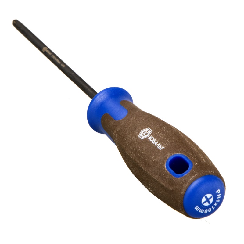 Отвертка Кобальт POLYWOOD 912-069 (PH-0, 75 мм, CrV) в Муроме