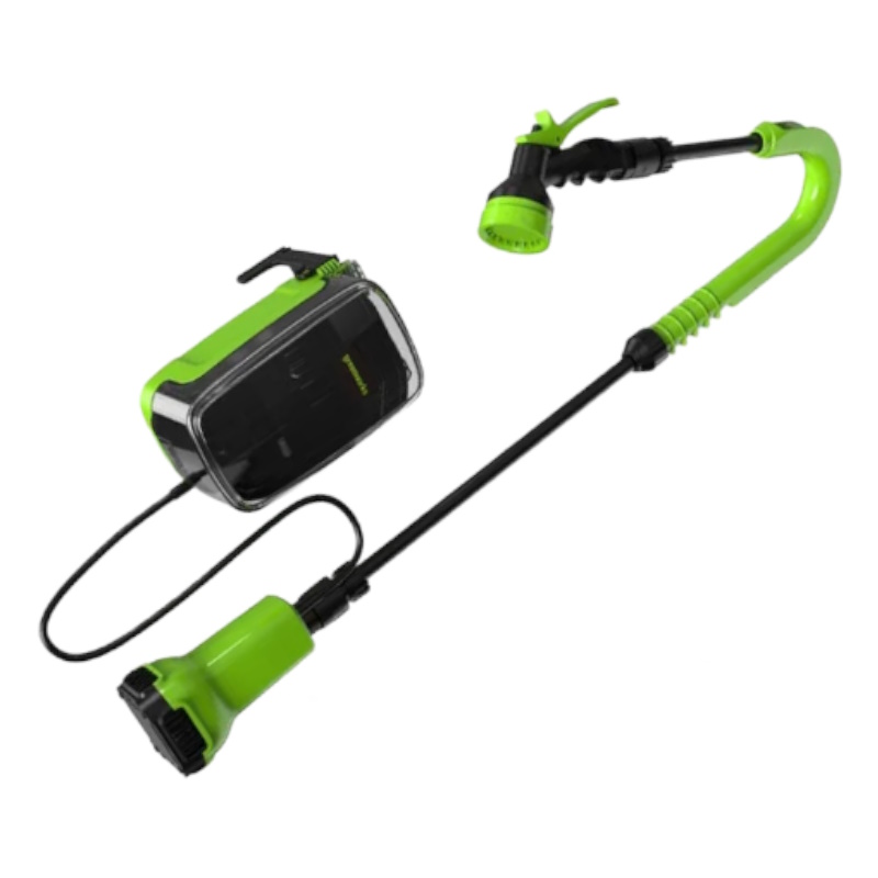 Насос для бочки аккумуляторный Greenworks G24SWP 3401007UB, 24В, c 1АКБх4Ач и ЗУ
