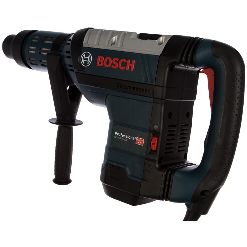Перфоратор Bosch GBH 8-45 DV 0.611.265.000 + GWS 7-125 УШМ 0.601.388.102 в кейсе, с защитной муфтой, с виброзащитой