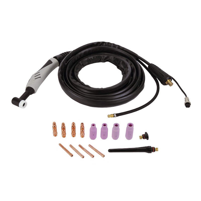 Горелка сварочная Elitech 0606018200 195762 4 м DX50 для TIG с кнопкой 4852₽