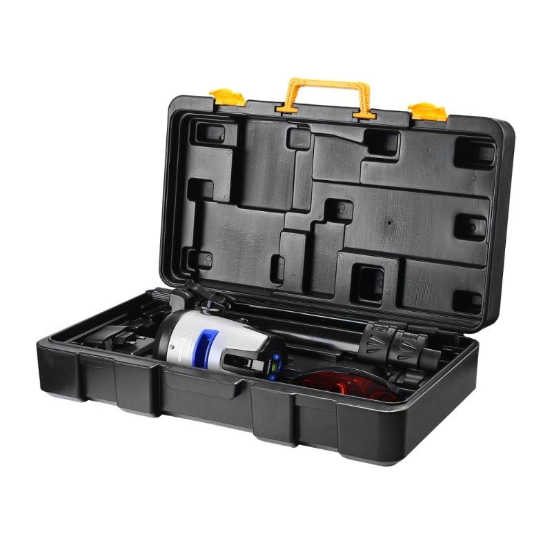Уровень лазерный самовыравнивающийся Deko DKLL02RB PRO SET 2 PREMIUM 065-0102-1 (2 линии, красный луч, штатив 1 м, кейс)  в Нижнем Новгороде