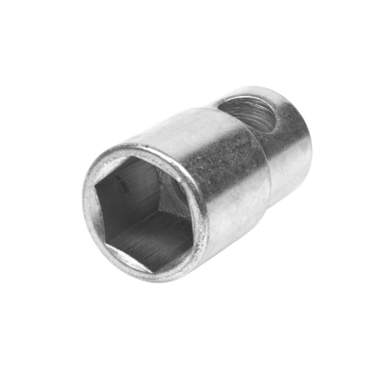 Головка торцевая Hortz 121341, высокая, 34 мм (под вороток), хром, шестигранная