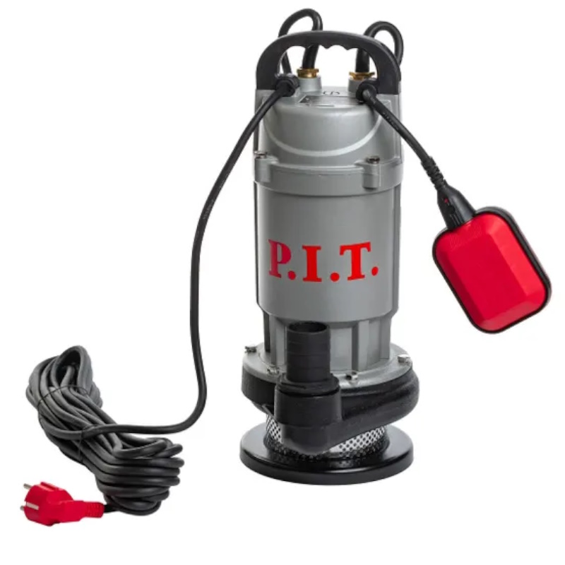 Насос дренажный электрический P.I.T. PSW550-C2, 550Вт, чистая вода, напор 15м, 300л/мин, нерж. сталь