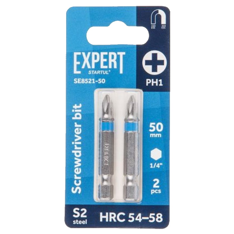 Насадка крестообразная Startul EXPERT SE8521-50 PH1 50 мм 2 шт 98₽