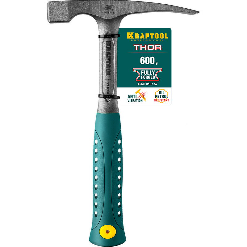 Молоток каменщика Kraftool Thor 20191 цельнокованый, 600 г в Череповце