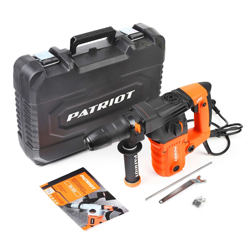 Перфоратор Patriot RH 303 140301303 в кейсе, с виброзащитой в Костроме