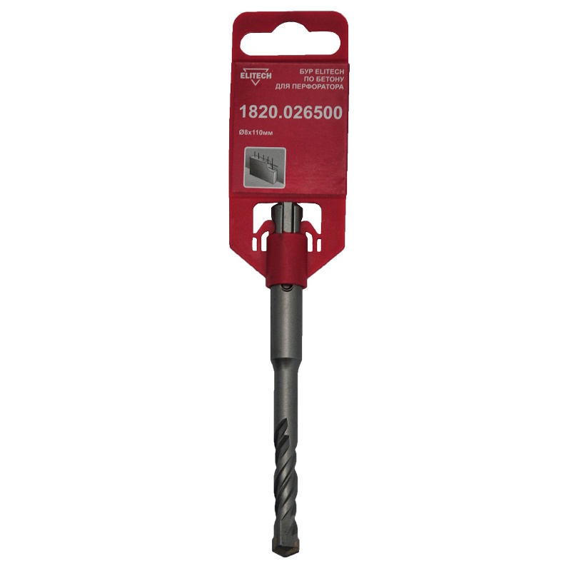 Бур Elitech 1820026500 185945 SDS 8x50х110мм 60₽