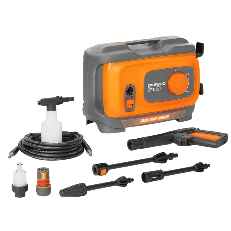 Мойка высокого давления Daewoo DAW 5 Silent с низким уровнем шума 12871₽