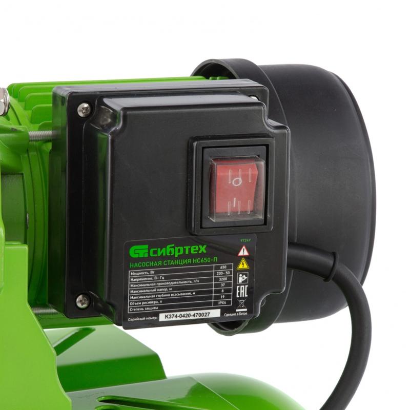 Насосная станция Сибртех НС650-П 97247