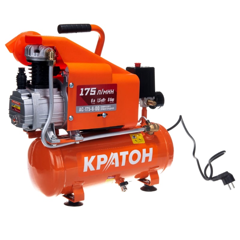 Компрессор с прямой передачей Кратон AC-175-6-DD