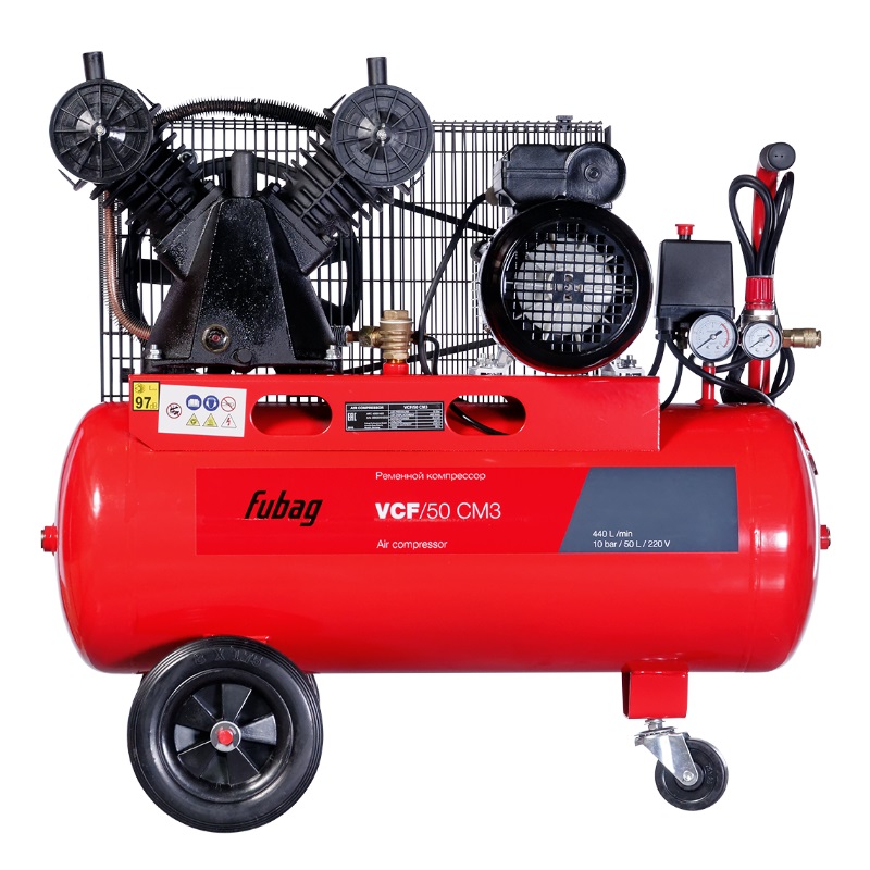 Воздушный масляный компрессор Fubag VCF/50 СM3 45681465