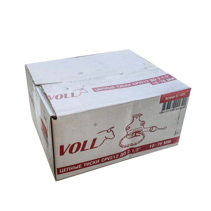 Цепные тиски Voll CPV212, 5.11250 (до 2.1/2", 10-76мм) в Александрове