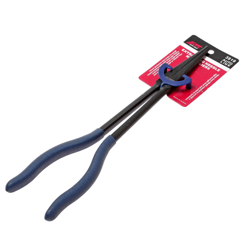 Длинногубцы прямые JTC JTC-3819, с удлиненными рукоятками, длина 280 мм