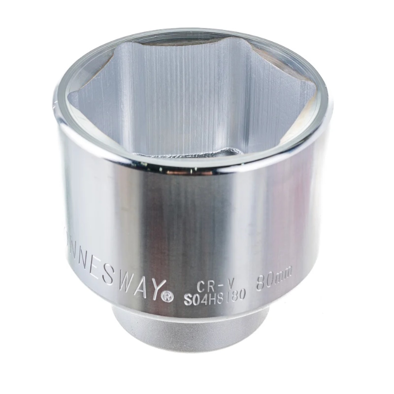 Головка торцевая Jonnesway S04H8180 048690, 1"DR, 80 мм в Муроме