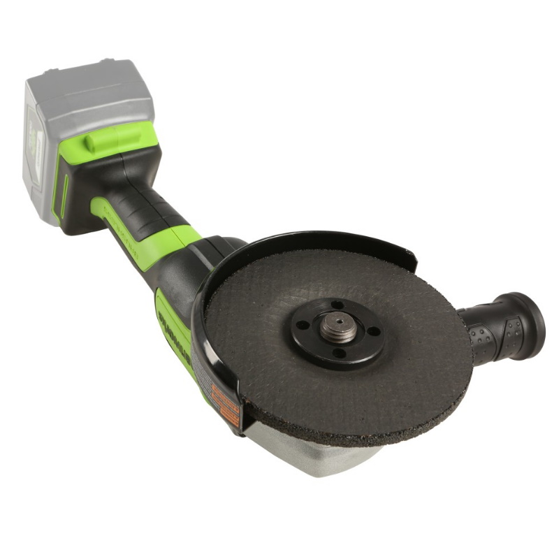 Машина угловая шлифовальная Greenworks 24V 3200207UB аккумуляторная, бесщеточная, c 1хАКБ 4Ач в Ярославле