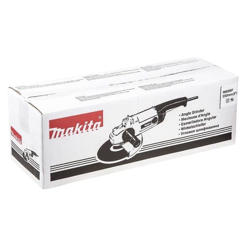 Угловая шлифмашина (болгарка) Makita 9069SF, 230 мм, 2000 Вт, плавный пуск в Туле