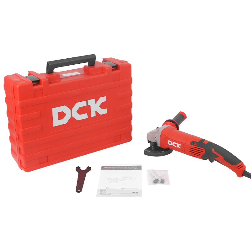 Угловая шлифмашина (болгарка) DCK KSM05-125, 125 мм, 1500 Вт, плавный пуск в Муроме