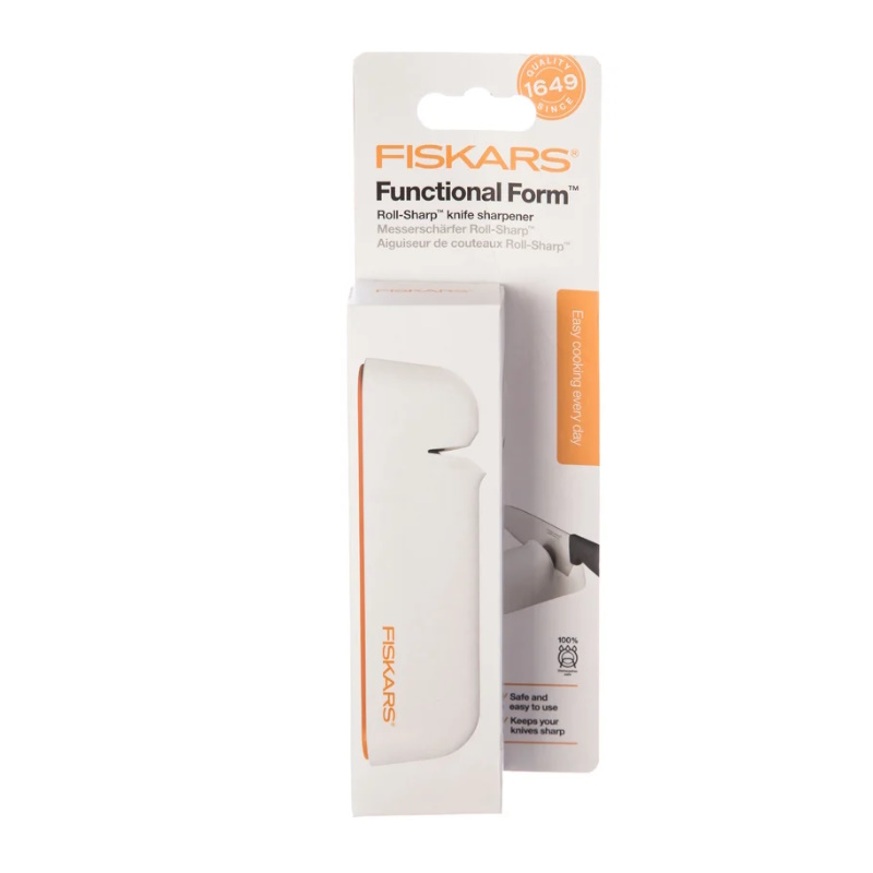 Точилка для ножей Fiskars Functional Form 1014214, белая