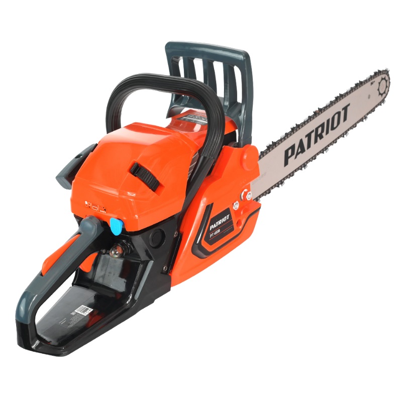 Бензопила Patriot 4518 220105550 (45 см3, легкий запуск, мощность двигателя 3 л.с., вес 6 кг)