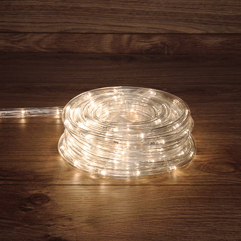 Светодиодный дюралайт Neon-Night 121-326-20 1534910, 24 LED/м, теплый белый, 20 м в Нижнем Новгороде