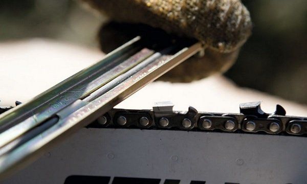 Как точить цепь бензопилы