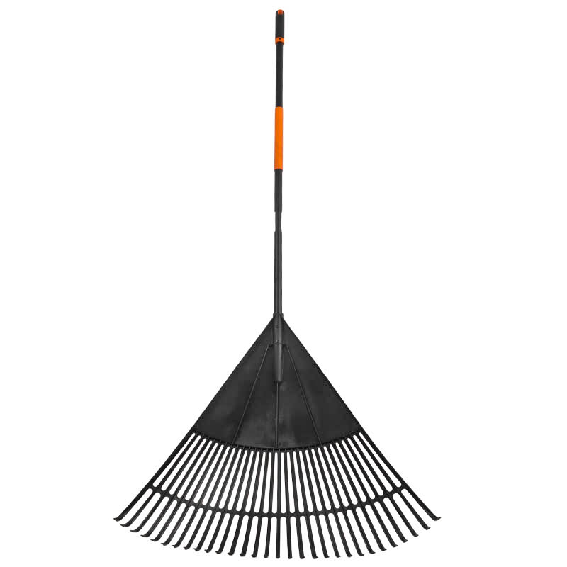 Грабли для листьев Plantic Soil Care 23202-01 мягкие (30 зубьев, длина 1860 мм, ширина 790 мм) в Череповце