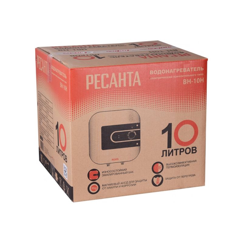 Водонагреватель накопительный Ресанта ВН-10Н 74/5/7, 4606059029700 в Твери