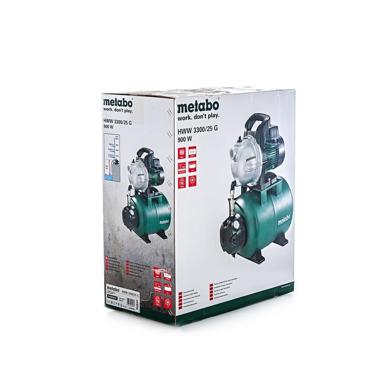 Станция водоснабжения Metabo HWW 3300/25 G 600968000 в Александрове