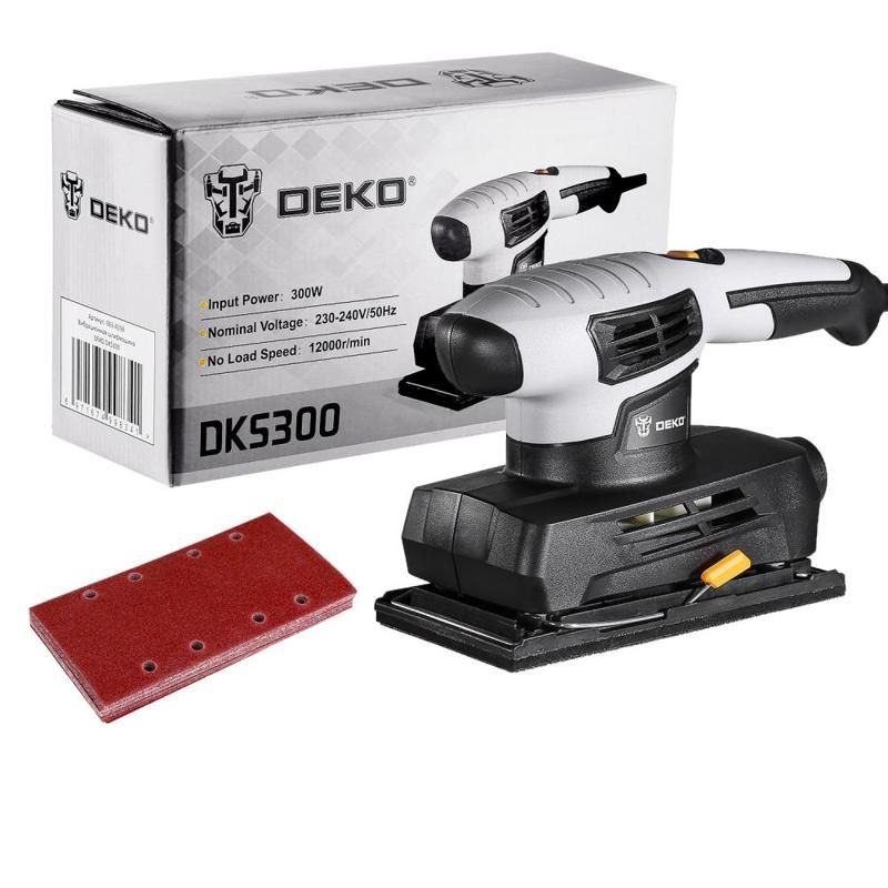 Вибрационная шлифовальная машина Deko DKS300 063-4198 в Рыбинске