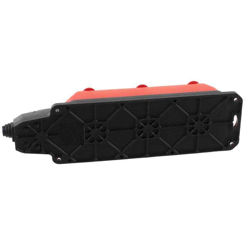 Колодка каучуковая Эра K-3e-RED-IP44, с/з 3гн 16А, IP44, красная в Муроме