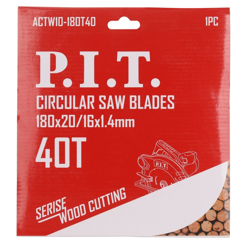 Диск пильный P.I.T. ACTW10-180T40, 180x20/16x2,2 мм, 40T в Иваново