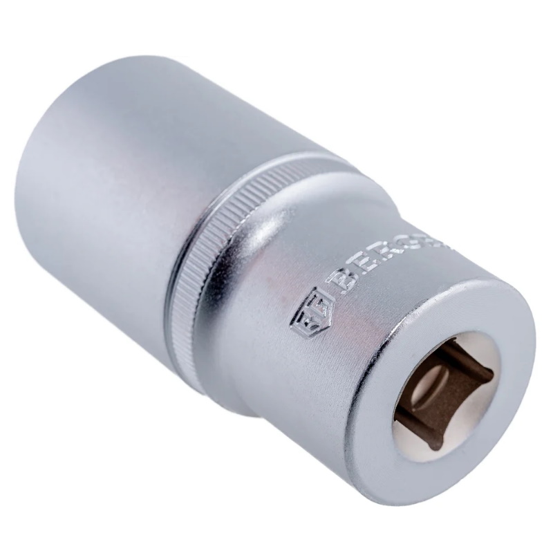 Головка торцевая, Berger BG-12SD30, удлиненная, 6-гранная, 1/2", 30 мм, SuperLock в Твери