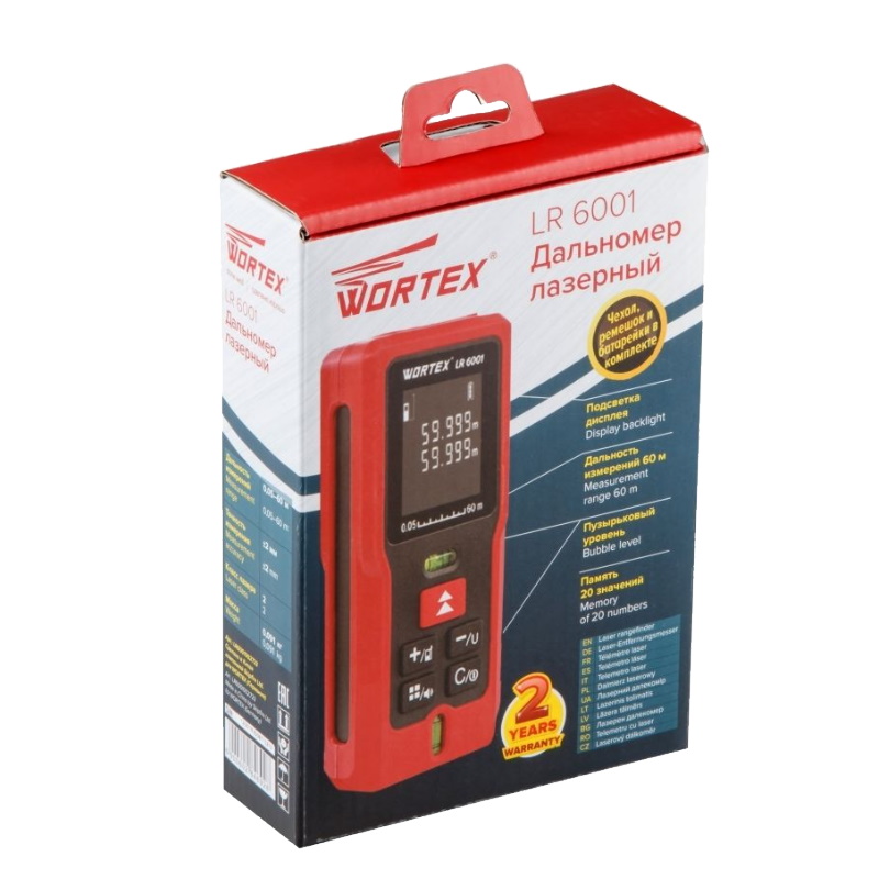 Дальномер лазерный Wortex LR 6001 LR6001002723 в Ярославле