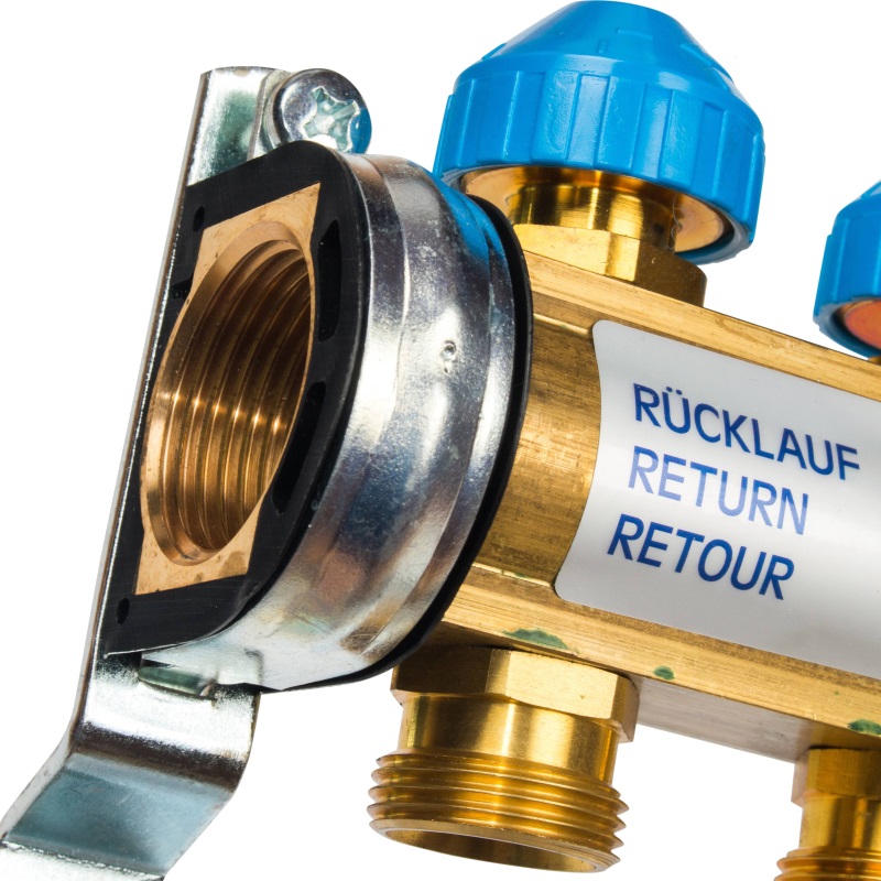 Коллекторная группа Watts HKV-4, 4 x 3/4" НР ЕК