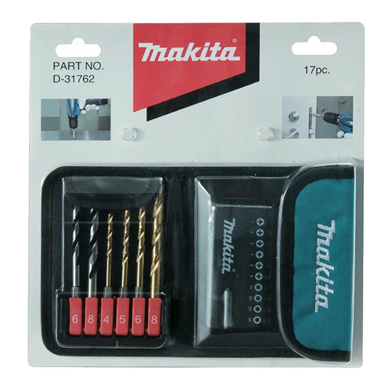 Набор сверл и бит с магнитным держателем Makita D-31762 в Иваново
