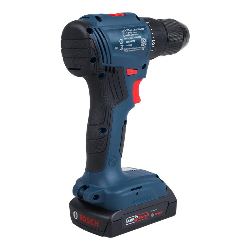 Дрель аккумуляторная Bosch GSR 185-LI 06019K3080, 2*2,0 А/ч, бесщеточная + переходник на розетку в Иваново