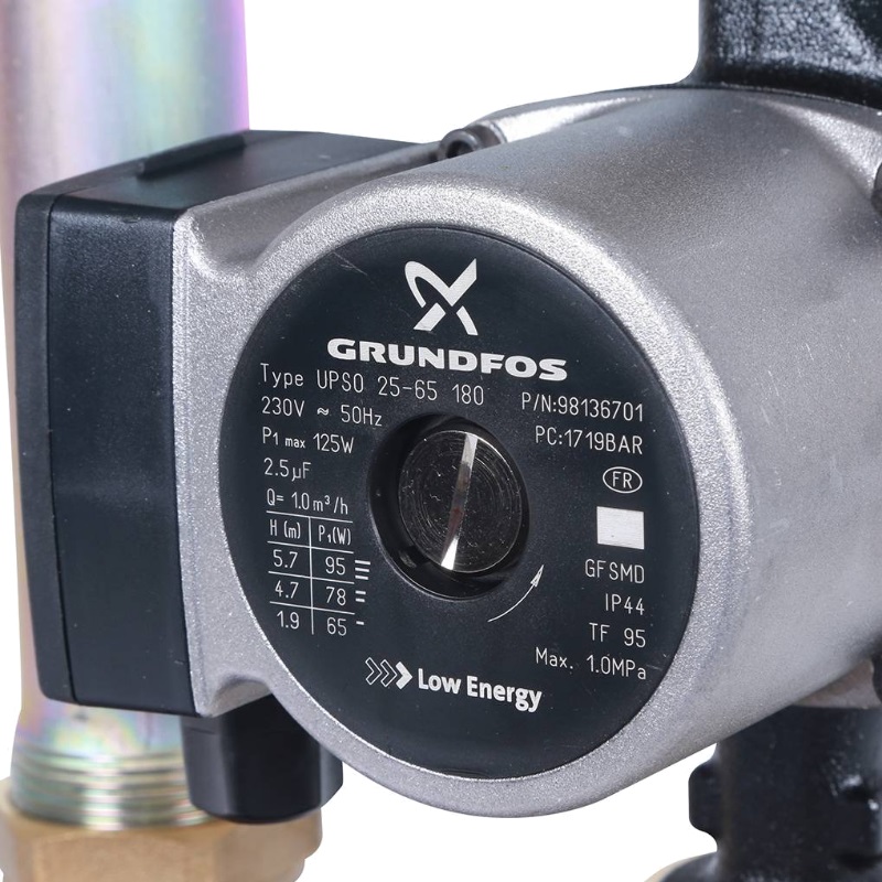 Насосная группа с теплообменником Stout SDG-0038-182502, 18 пластин, с насосом Grundfos UPSO 25-65/180, в теплоизоляции в Иваново