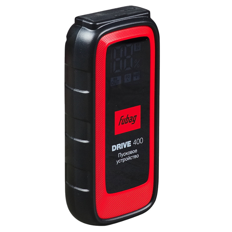 Пусковое устройство Fubag DRIVE 400 46672, 12В, ток запуска 400А, емкость аккумулятора 8000 мА*ч, type C в Ярославле