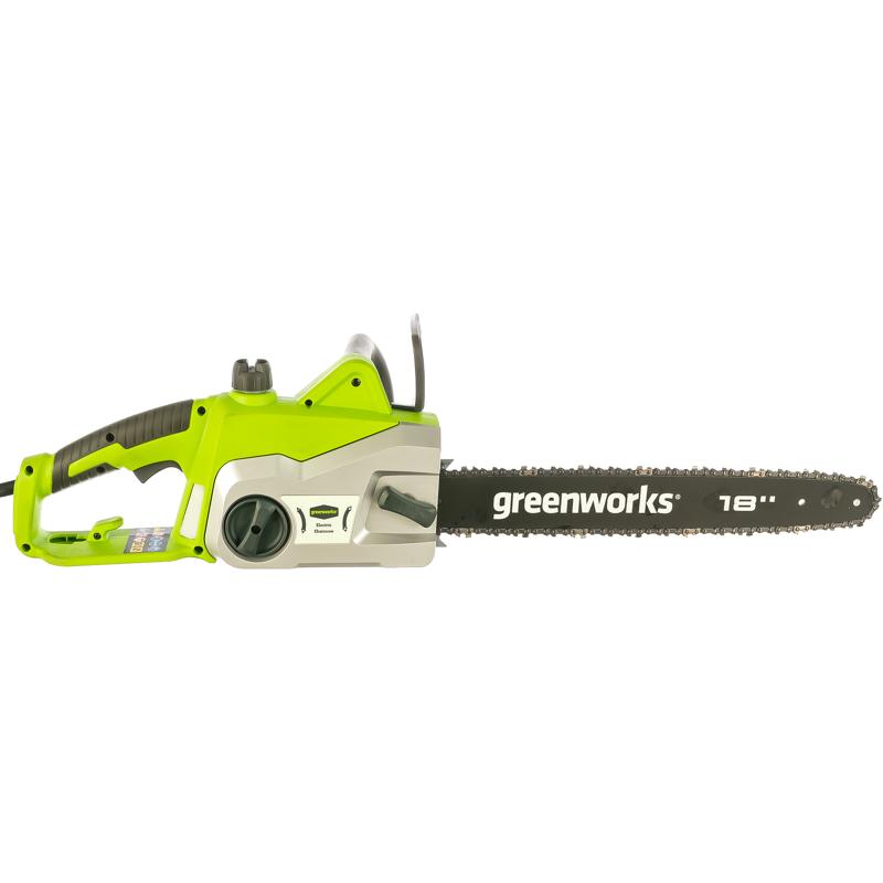 Электрическая цепная пила Greenworks GCS2046, 2000 Вт, 45 см в Вологде
