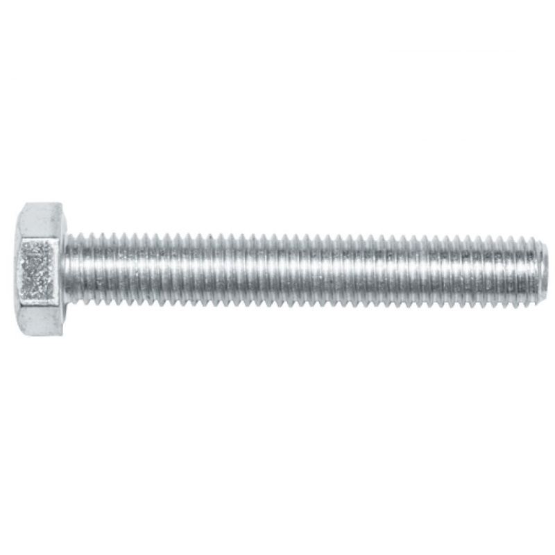 Болт Starfix SMC1-12465-500, М5х12 мм, шестигранный, цинк, класс прочности 5.8, DIN 933, 500 шт. в картонной упаковке