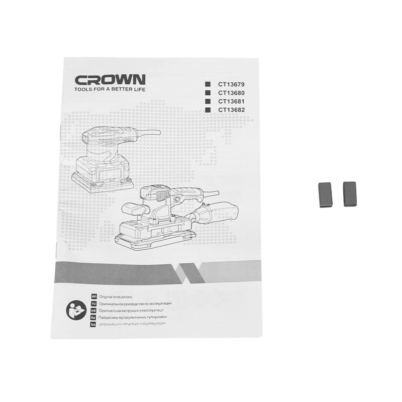 Вибрационная шлифмашина Crown CT13679 в Костроме