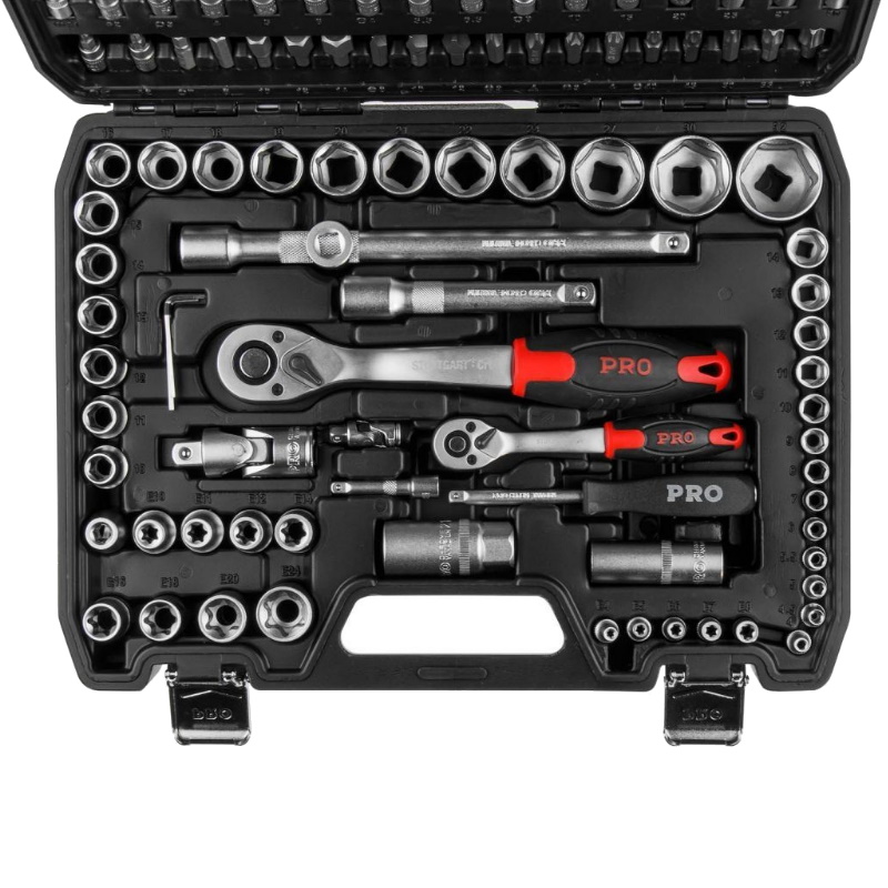 Набор головок и бит Pro Startul Stuttgart PRO-108S, 108 предметов, 1/4", 1/2" в Переславле